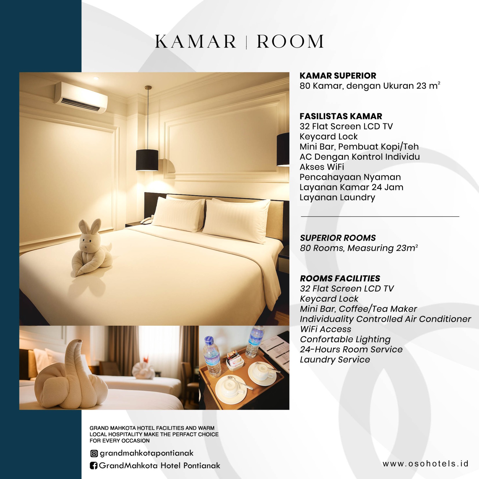 Superior Room at Grand Mahkota Hotel Pontianak